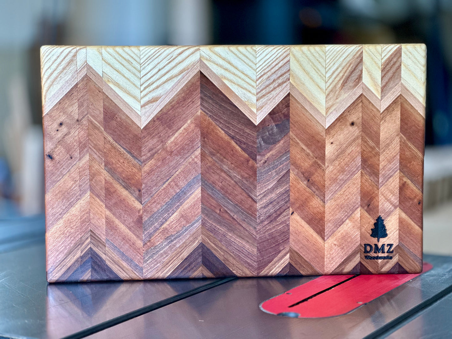 Mountain Scene Cutting Board