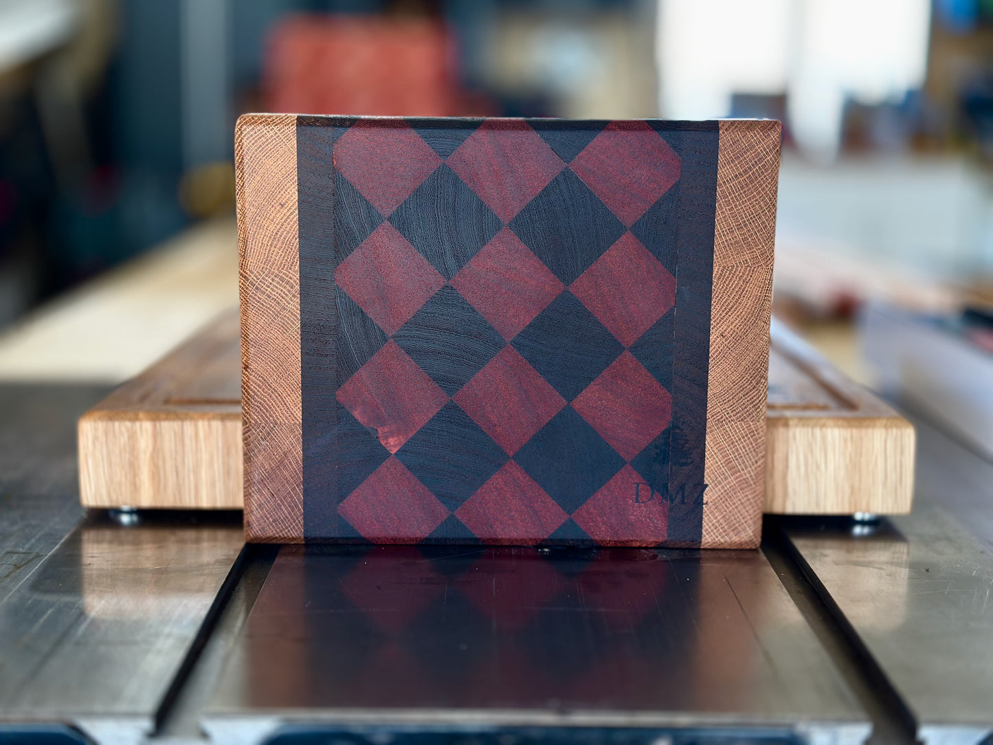 Harlequin End Grain Prep Board